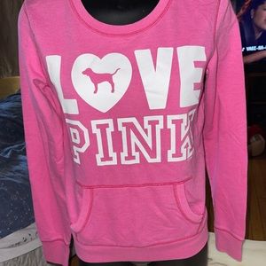 Victoria's Secret LOVE PINK CrewShirt Women small